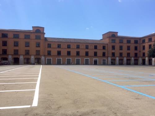 Parcheggio gratuito in Piazza d'Armi, Campo della Fiera e Via Roma