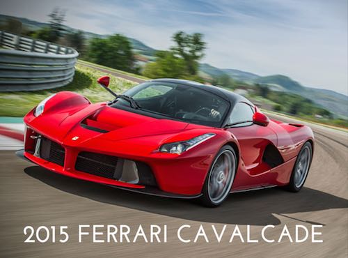 Cento rosse invadono la città. "Ferrari Cavalcade 2015" transita per Orvieto