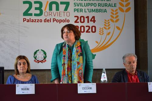 Presentato il nuovo Programma Sviluppo Rurale. Marini: "La sfida è far crescere l'Umbria" 