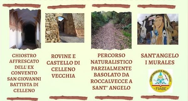 Passeggiando lungo il Sentiero delle Fiabe, tra Celleno e Sant'Angelo
