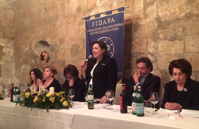 Cena delle Candele 2017. Nuovi ingressi nella Sezione di Orvieto Fidapa - Bpw Italy