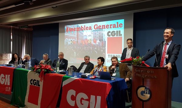 Cgil Terni, Claudio Cipolla è il nuovo segretario generale 