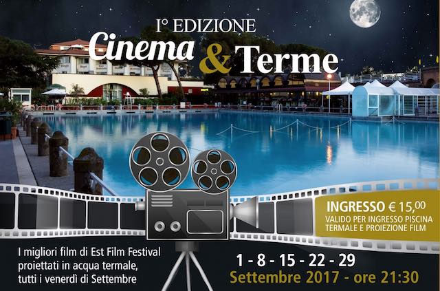 "Cinema&Terme". Proiezioni e incontri a bordo vasca per nutrire mente e corpo