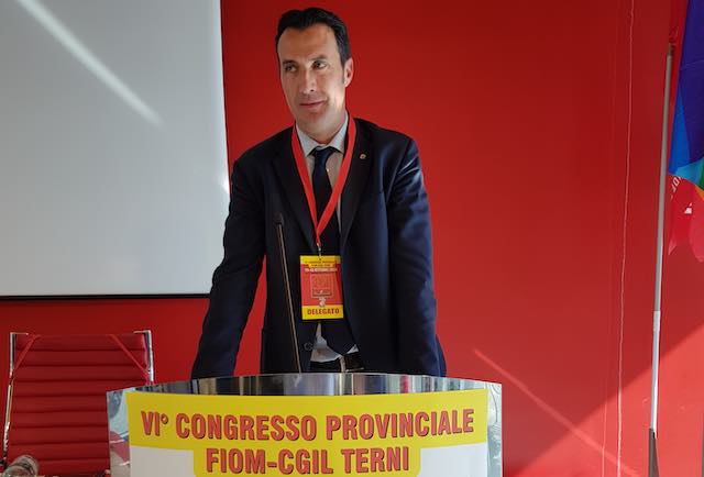 Fiom Cgil Terni: Cipolla confermato segretario generale