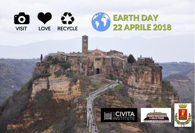 L'arte per lanciare un messaggio di tutela dell'ambiente dal cuore di Civita di Bagnoregio