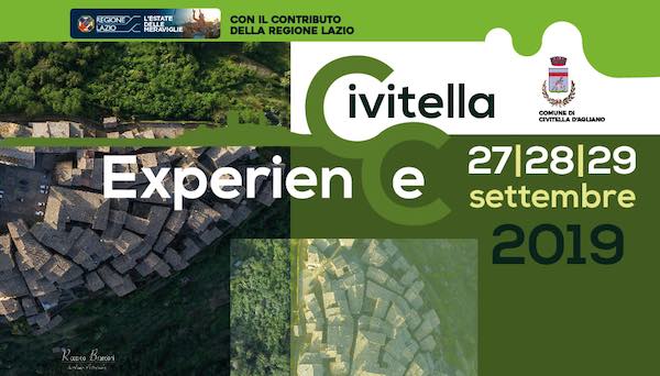 "Civitella Experience 2019", tre giorni di eventi per promuovere il territorio