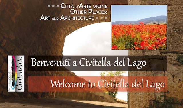 CivitellArte presenta la guida turistica "Benvenuti a Civitella del Lago"
