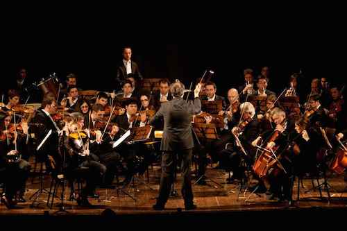 L'orchestra del conservatorio Martucci di Salerno in concerto nella chiesa di San Francesco