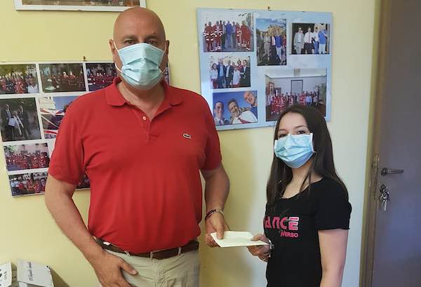 I diplomati dell'Agrario "Fratelli Agosti" donano 660 euro alla Croce Rossa