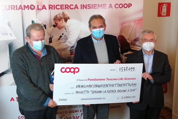 Coop e Superconti, raccolti oltre 1,5 milioni di euro per la ricerca