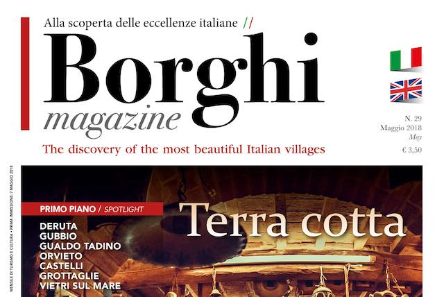 Dalle Vie della Ceramica a San Pietro Aquaeortus sulle pagine di "Borghi Magazine"