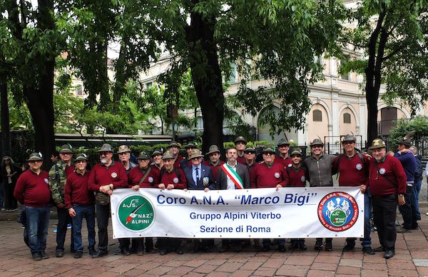 Il Coro "Marco Bigi" alla 92esima Adunata Nazionale degli Alpini a Milano