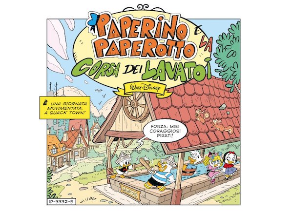 La Maratonina dei Lavatoi ispira una storia a fumetti su "Topolino"