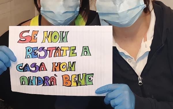 "Andrà tutto bene se verranno garantite le dovute tutele agli eroi della sanità"