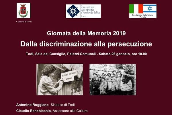 "Dalla discriminazione alla persecuzione". Incontro nella Sala del Consiglio