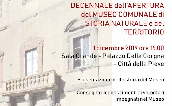 Il Museo Comunale di Storia Naturale e del Territorio compie dieci anni