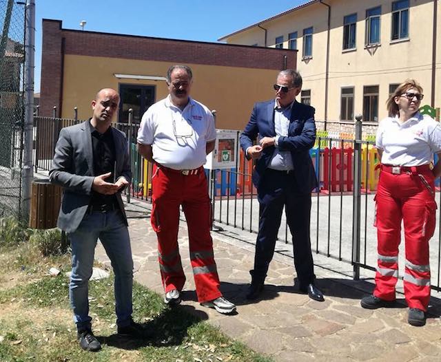 Guardea Paese Cardioprotetto. Inaugurati defibrillatore e teca