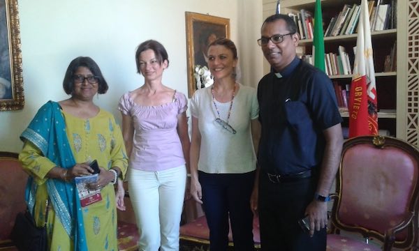 Ricevuta in Comune la delegazione dell'Archdiocesan Heritage Museum di Mumbai