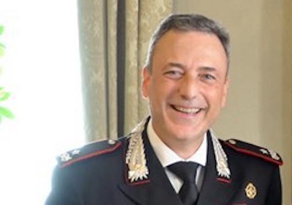 Il generale Massimiliano Della Gala in visita alla Compagnia Carabinieri