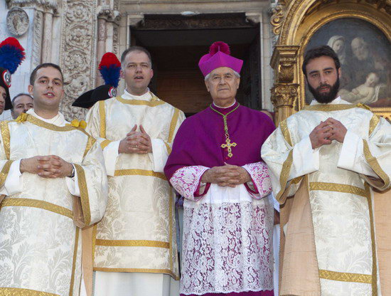 Nuove ordinazioni celebrate dall'arcivescovo Mons. Marra: Danilo, Riccardo e Darek diaconi della Diocesi di Orvieto-Todi