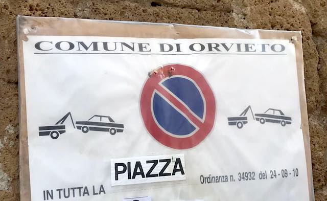 Disciplina della circolazione e sosta in Piazza Monaldeschi per lo svolgimento del concerto