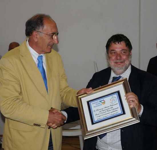 Paolo Egidi, general manager di Azzurra Orvieto, premiato dalla Fip 