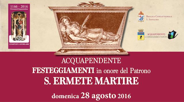 Sant'Ermete martire, tour guidato per le vie di Acquapendente in occasione del patrono