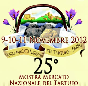 25ma Mostra Mercato nazionale del Tartufo a Fabro. Tutte le novità dell'edizione 2012