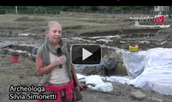 La visita a scavo aperto all'Area Archeologica di Campo della Fiera "Luogo Celeste" degli Etruschi