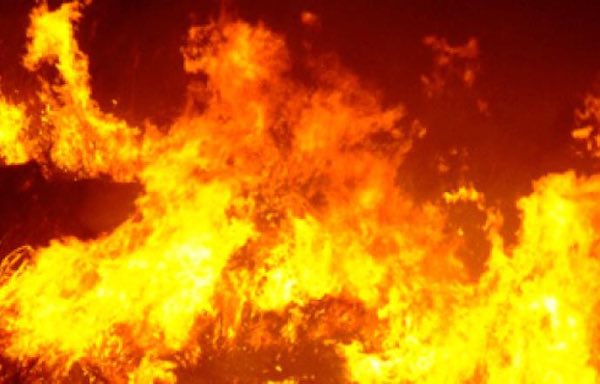 A fuoco un camper lungo la Baschi-Todi. Nessun ferito