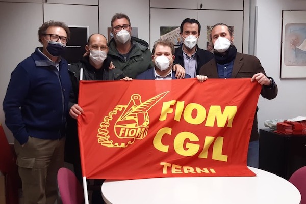 Fiom Cgil Terni, Daniele Moretti entra in segreteria