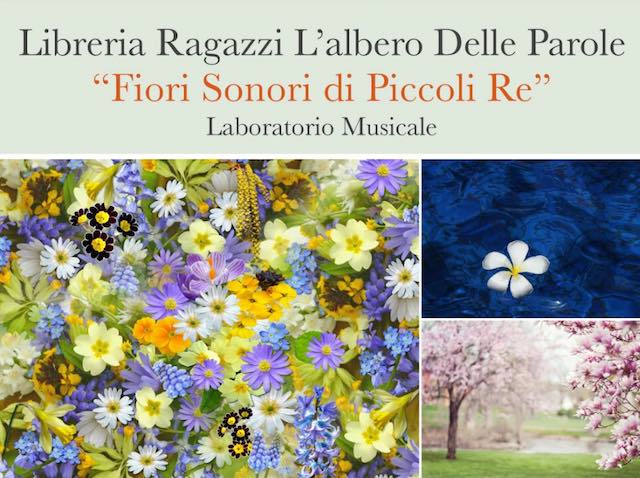 Per #librerieinfiore, laboratorio musicale "Fiori Sonori di Piccoli Re"