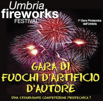 Nasce Umbria Fireworks Festival, gara di fuochi d'artificio d'autore. Prossimamente a Tenaglie