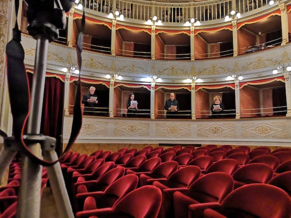 "Letture a Teatro". Con Fita l'arte teatrale porta in scena il piacere della parola