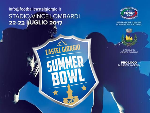 Summer Bowl 2017, al Vince Lombardi torna il Football Americano