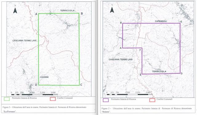 Presentate due istanze di progetti geotermici anche in provincia di Pisa
