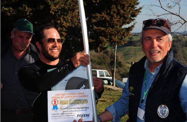 È di Orvieto il miglior potatore dell'Umbria. Premio a Francesco Basili