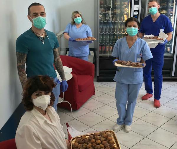 CNA, donati frittelle e bignè di San Giuseppe anche alle Forze dell'Ordine