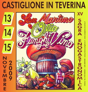 San Martino, Olio, Funghi e Vino. A Castiglione in Teverina la XV edizione della Sagra Enogastronomica