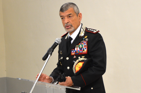 Visita in Umbria per il comandante interregionale dei Carabinieri di Italia Centrale e Sardegna