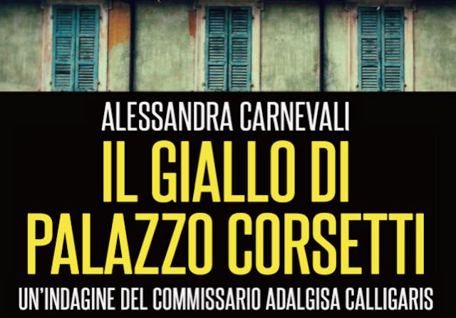 Alessandra Carnevali torna in libreria con "Il Giallo di Palazzo Corsetti"