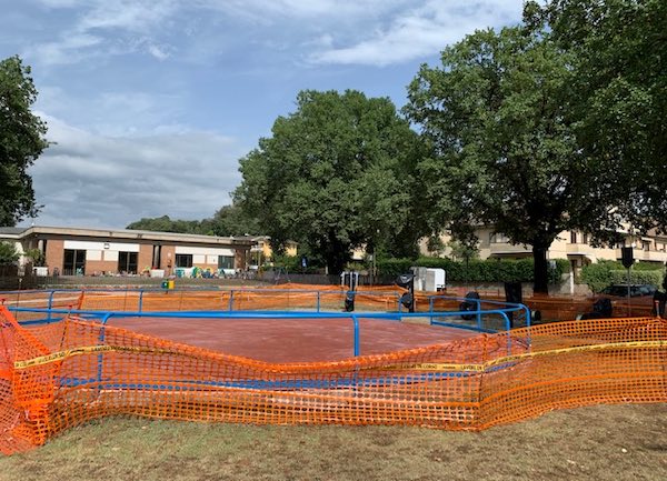 Nei Giardini Comunali di Via degli Aceri, a Ciconia, si inaugura la "palestra all'aperto"