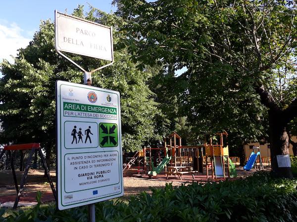 Al Campo della Fiera tornano fruibili area bimbi e spazio gioco vicino al tennis