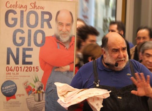 "Giorgione: orto e cucina". Libro e cooking show a Orvieto per l'oste del Gambero Rosso