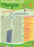 In distribuzione nelle scuole orvietane il 5° numero del "Giornalino del mangiar sano"
