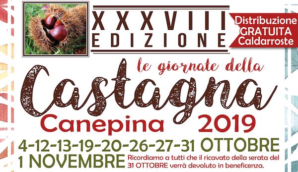 Tutto pronto per la 38esima edizione delle "Giornate della Castagna"