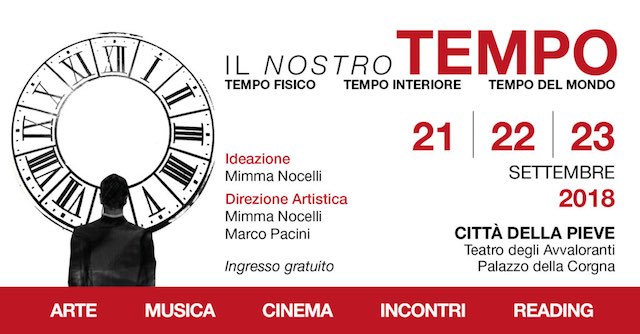 È l'ora de "Il Nostro Tempo". Tre giorni di incontri per rallentare le lancette