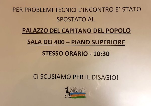 Cambio location per l'incontro con Giuliana Salce