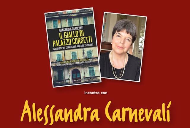 Alessandra Carnevali presenta "Il Giallo di Palazzo Corsetti"