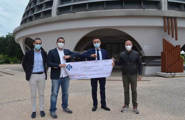 Gli ingegneri donano 8.000 alla Protezione Civile dell'Umbria